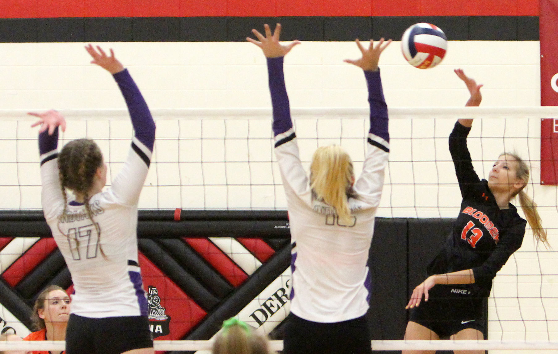 Bloomer volleyball vs Mosinee 10-27-18